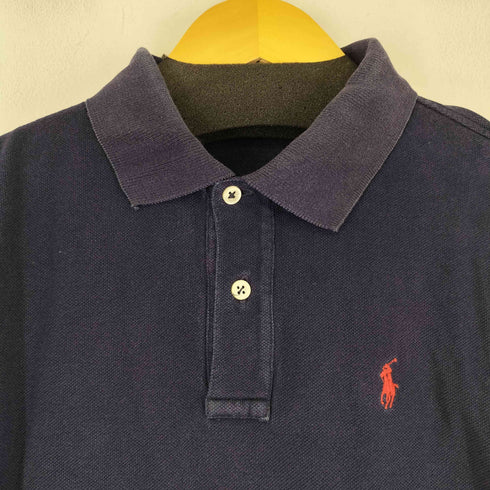 ポロバイラルフローレン Polo by RALPH LAUREN 90S スモールポニー刺繍 S/S ポロシャツ メンズ import:M